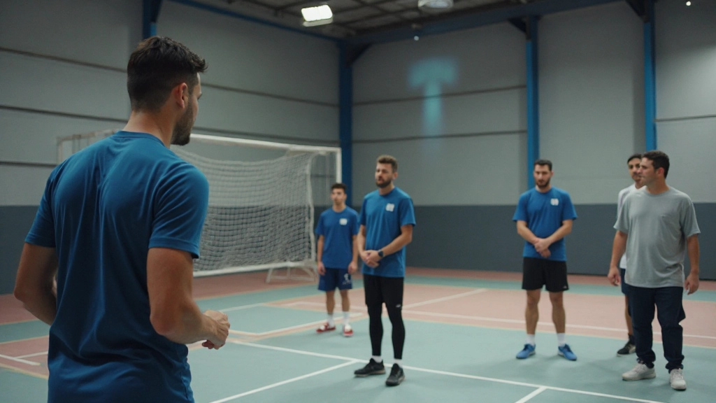 جلسة تدريب متقدمة مع فريق متخصص في أكاديمية النخبة